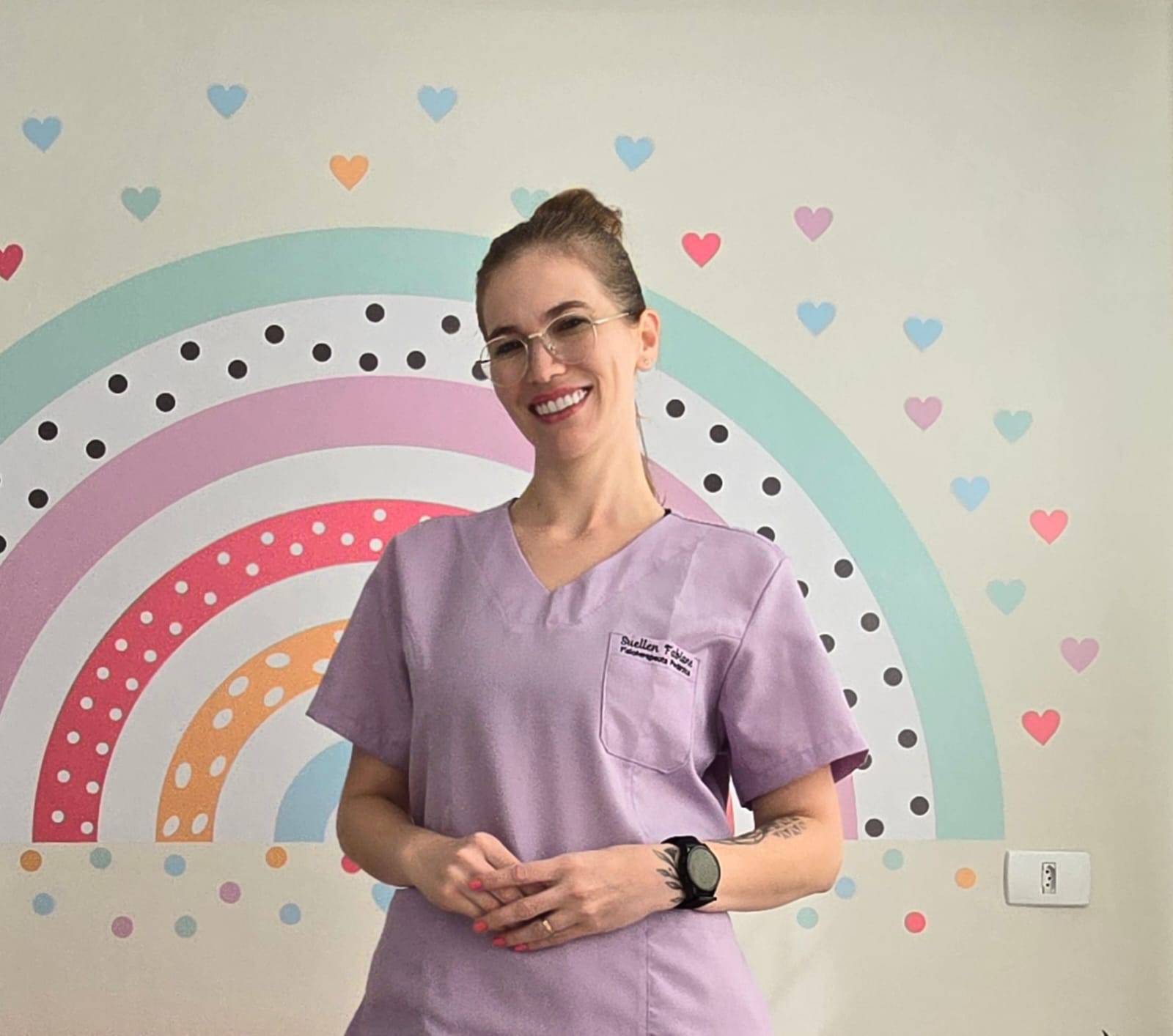 Suellen Fabiane, fisioterapeuta pediátrica do Neuro Acolher